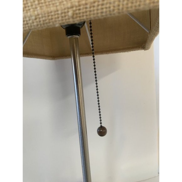 RARE MCM Square Shade Cube Table LAMP MID CENTURY MODERN LIGHT DECOR 60S - Picture 13 of 15